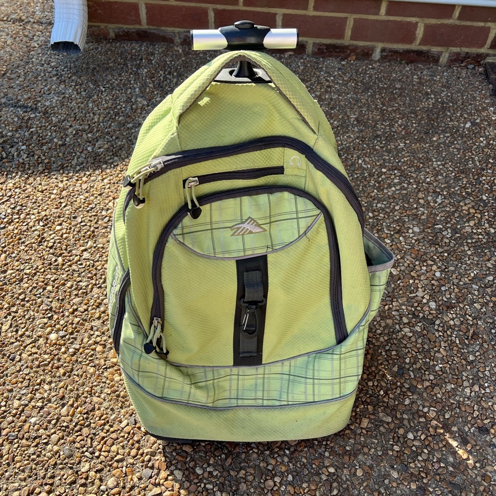 Green Backpack by [Brand]